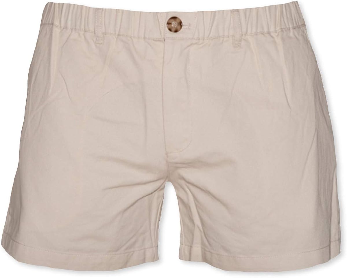 4 Way Stretch Elastic Waist Shorts-Waves And Trunks