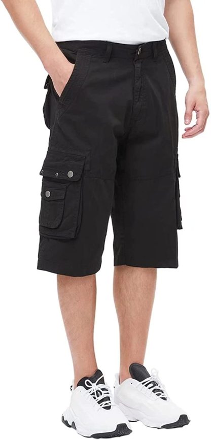 Multi Pocket Cotton Shorts-Waves And Trunks