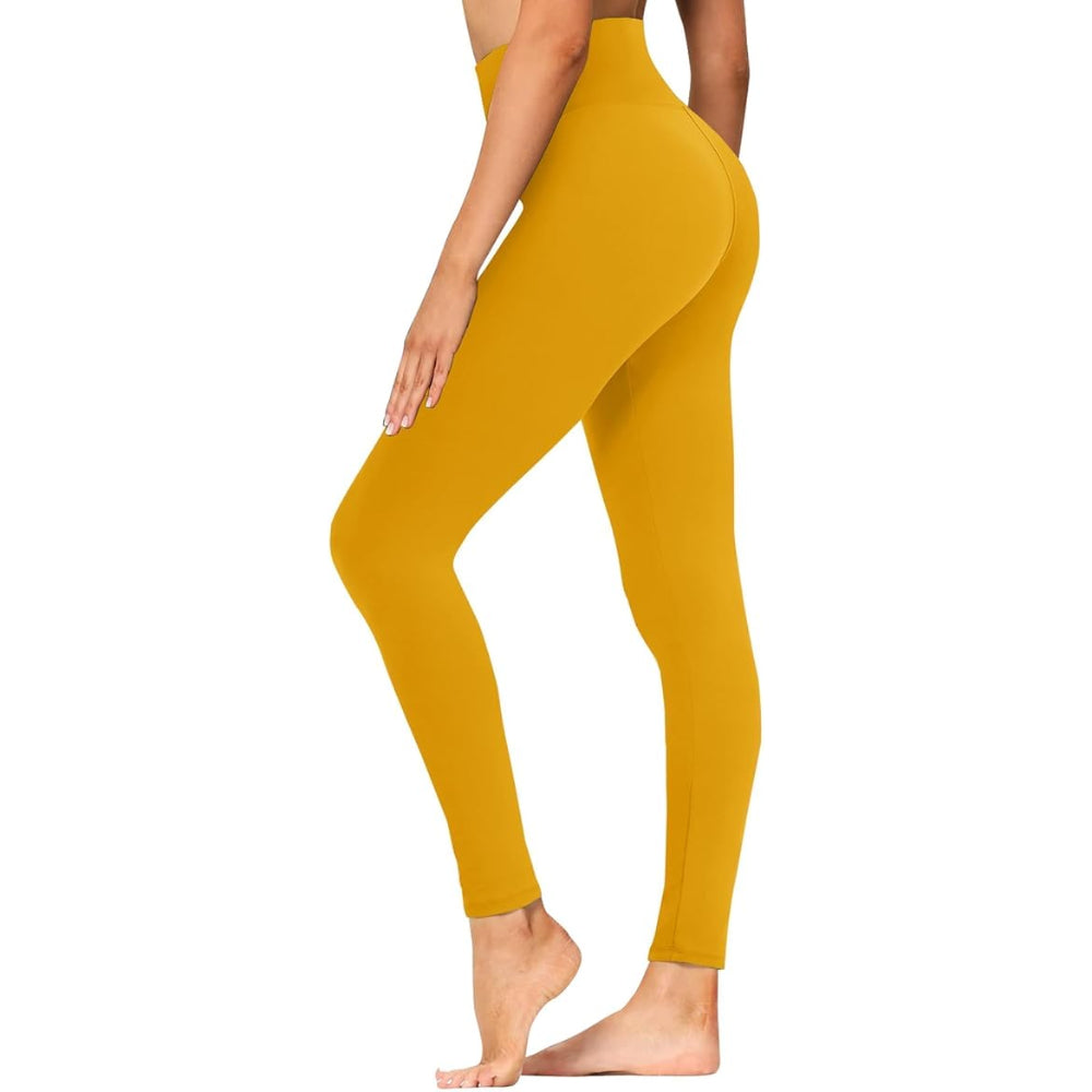 Printed High Rise Leggings For Active And Casual Wear-Waves And Trunks