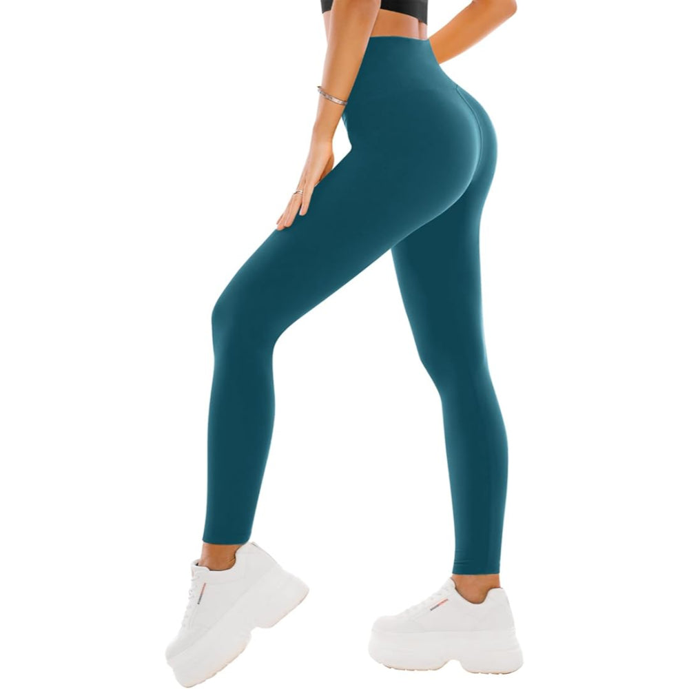Full Length Stretchable Yoga Leggings For Active Movement-Waves And Trunks