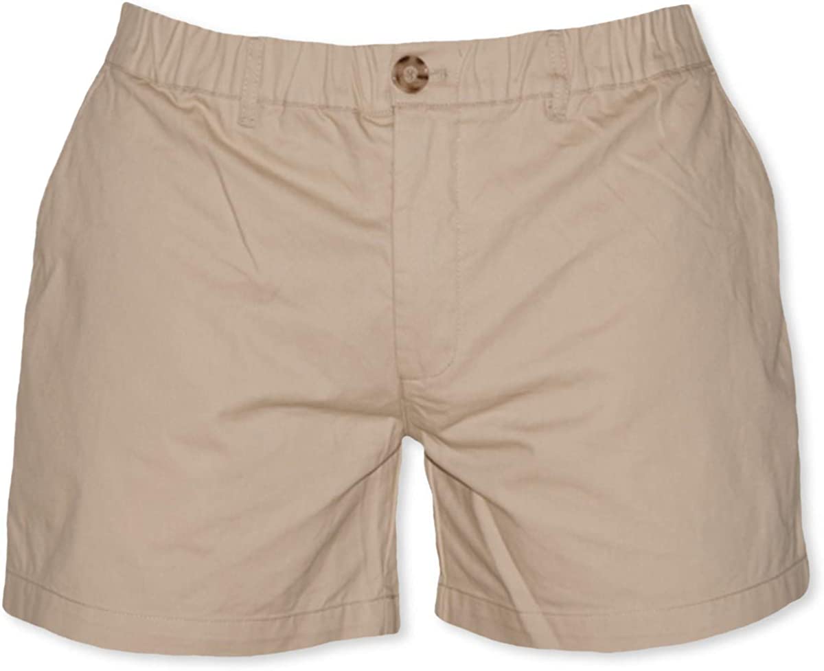 4 Way Stretch Elastic Waist Shorts-Waves And Trunks