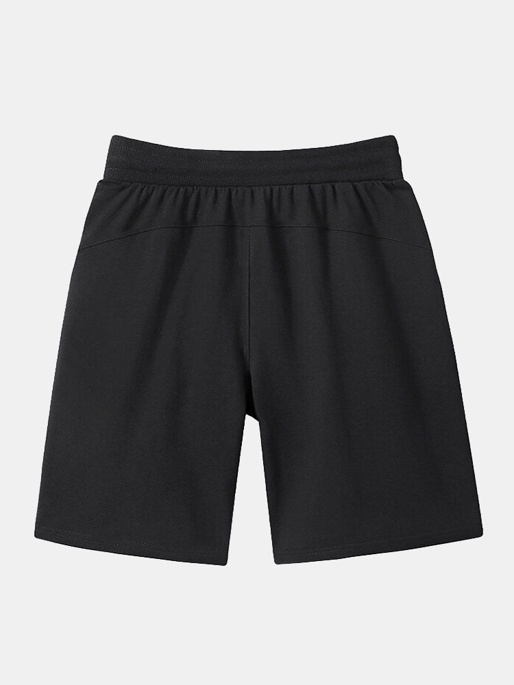Smiley Printed Mid Length Shorts-Waves And Trunks