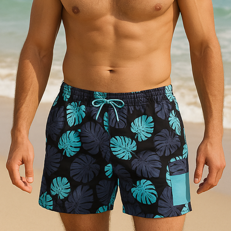 Quick Dry Zip Pocket Trunks