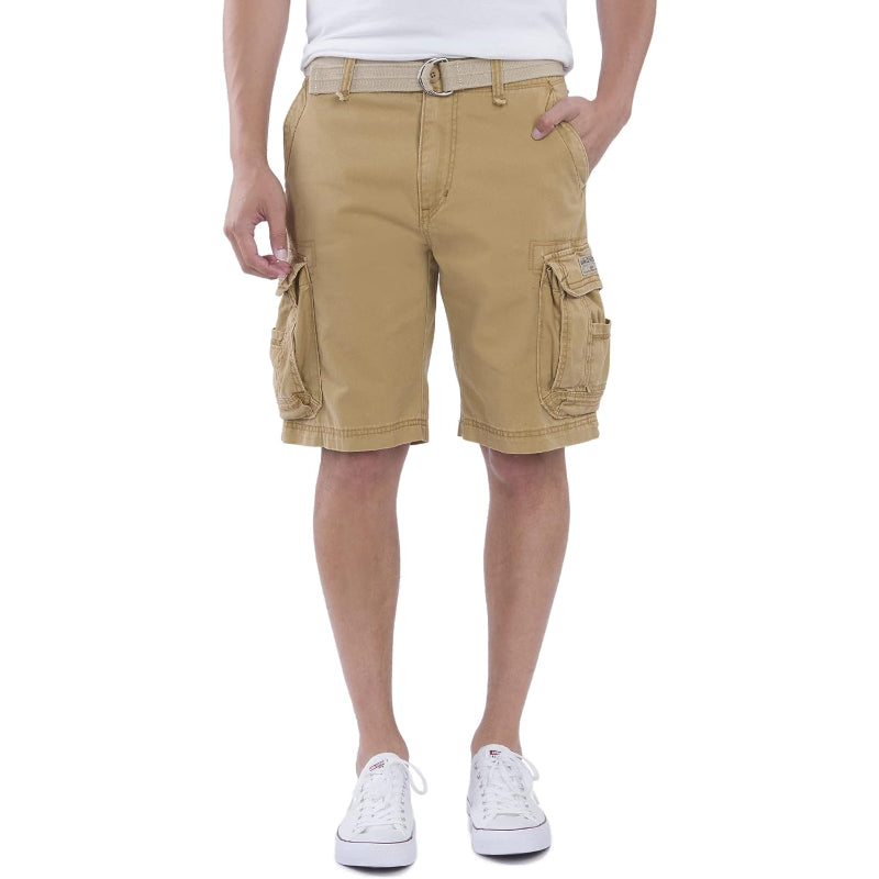 Belted Fit Cargo Short-Waves And Trunks