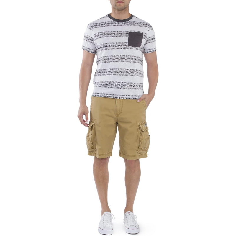 Belted Fit Cargo Short-Waves And Trunks