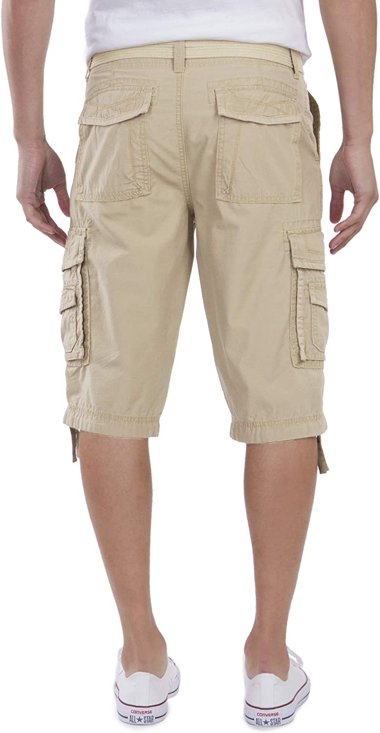 Versatile Belted Cargo Short-Waves And Trunks