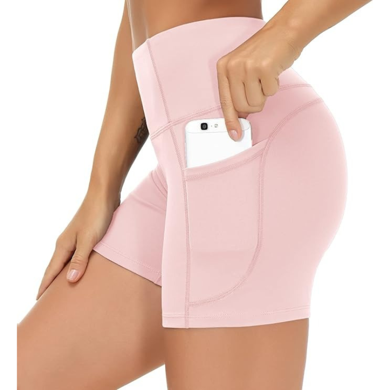 Pilates Workout Shorts – Deep Pocket for Comfort and Flexibility-Waves And Trunks