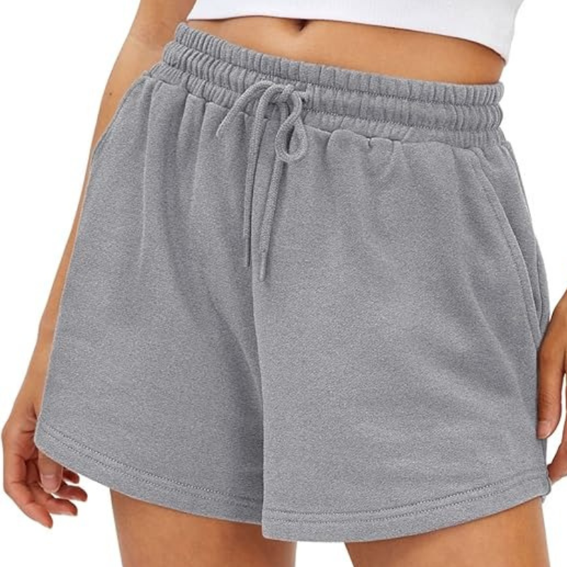 Soft Drawstring Lounge Shorts – Lightweight Comfort with Side Pockets-Waves And Trunks
