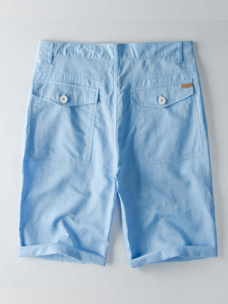 Comfortable Mid Length Shorts-Waves And Trunks