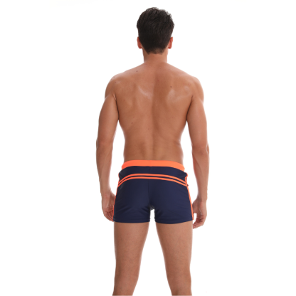 Navy Blue String Summer Brief-Waves And Trunks