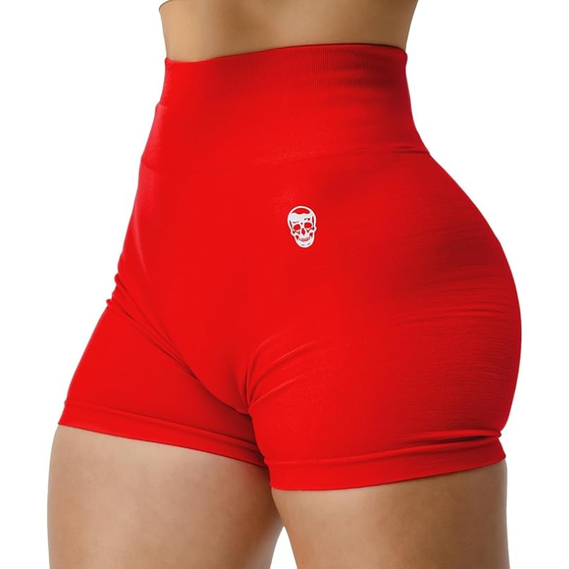 The Seamless Workout Shorts – High-Waisted Compression Activewear-Waves And Trunks