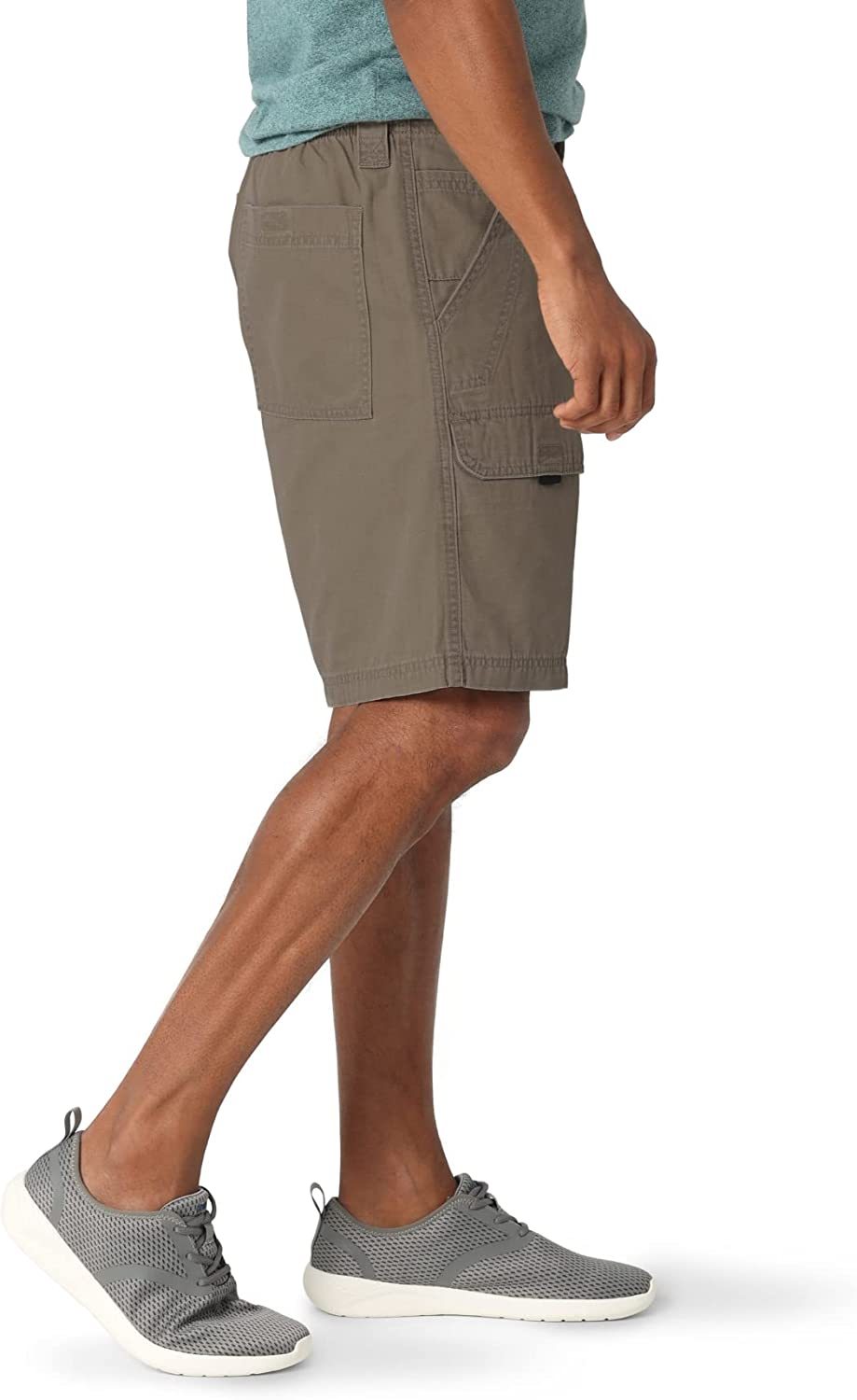 Elastane Adventure Canvas Hiker Shorts-Waves And Trunks