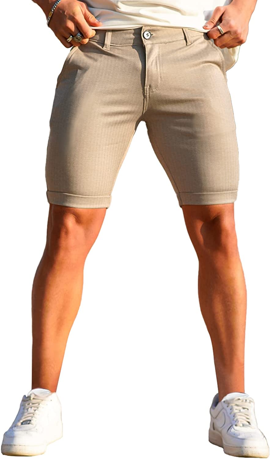 Plaid Chino Short-Waves And Trunks