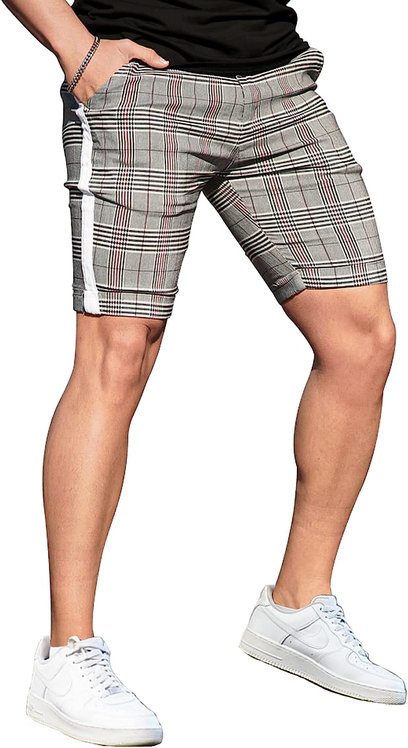 Zipper Closure Slim Fit Chino Short-Waves And Trunks