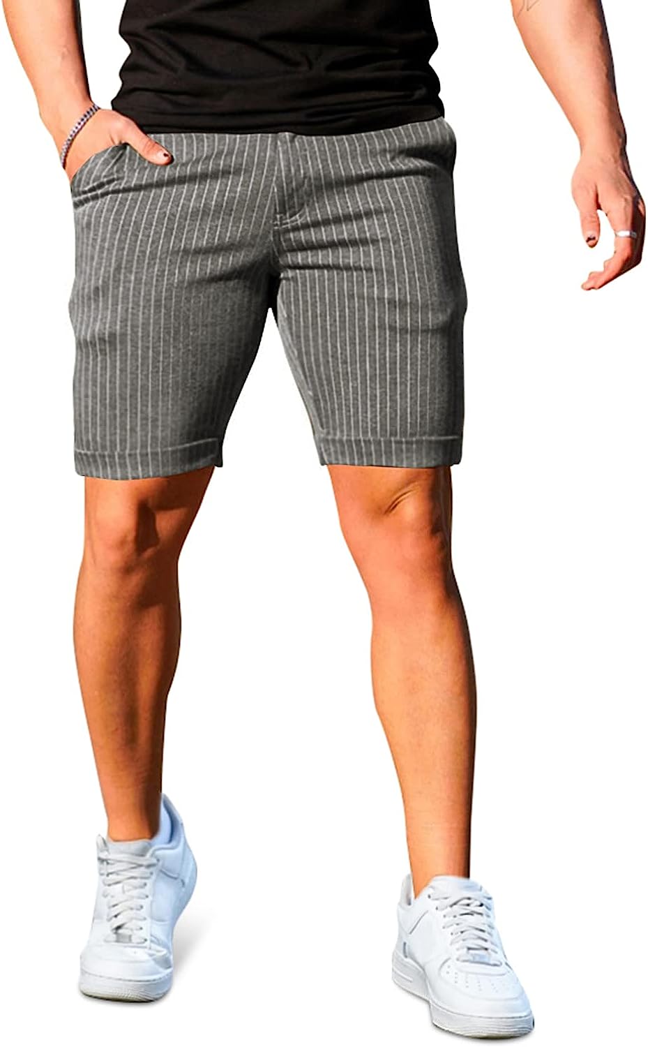 Plaid Chino Short-Waves And Trunks