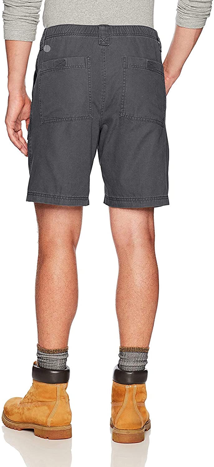 Elastane Adventure Canvas Hiker Shorts-Waves And Trunks