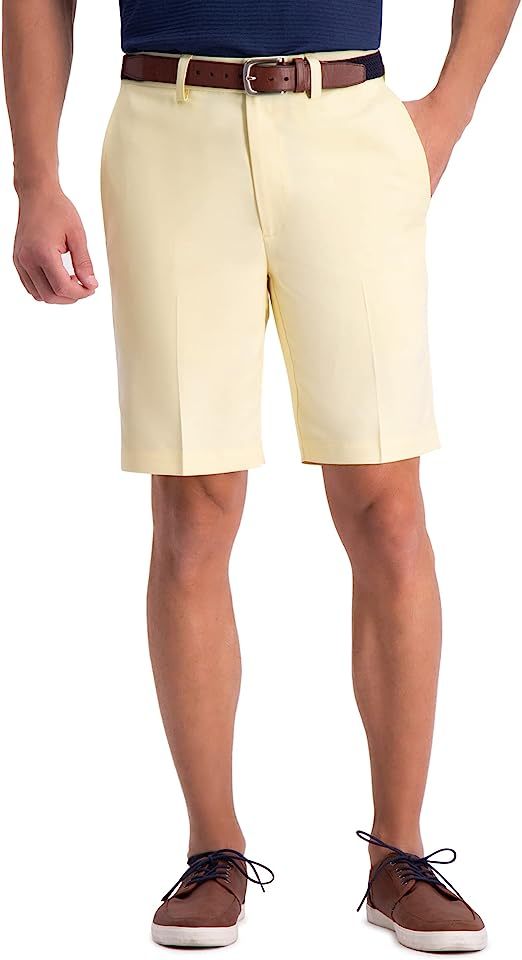 Casual Flat Front Shorts-Waves And Trunks
