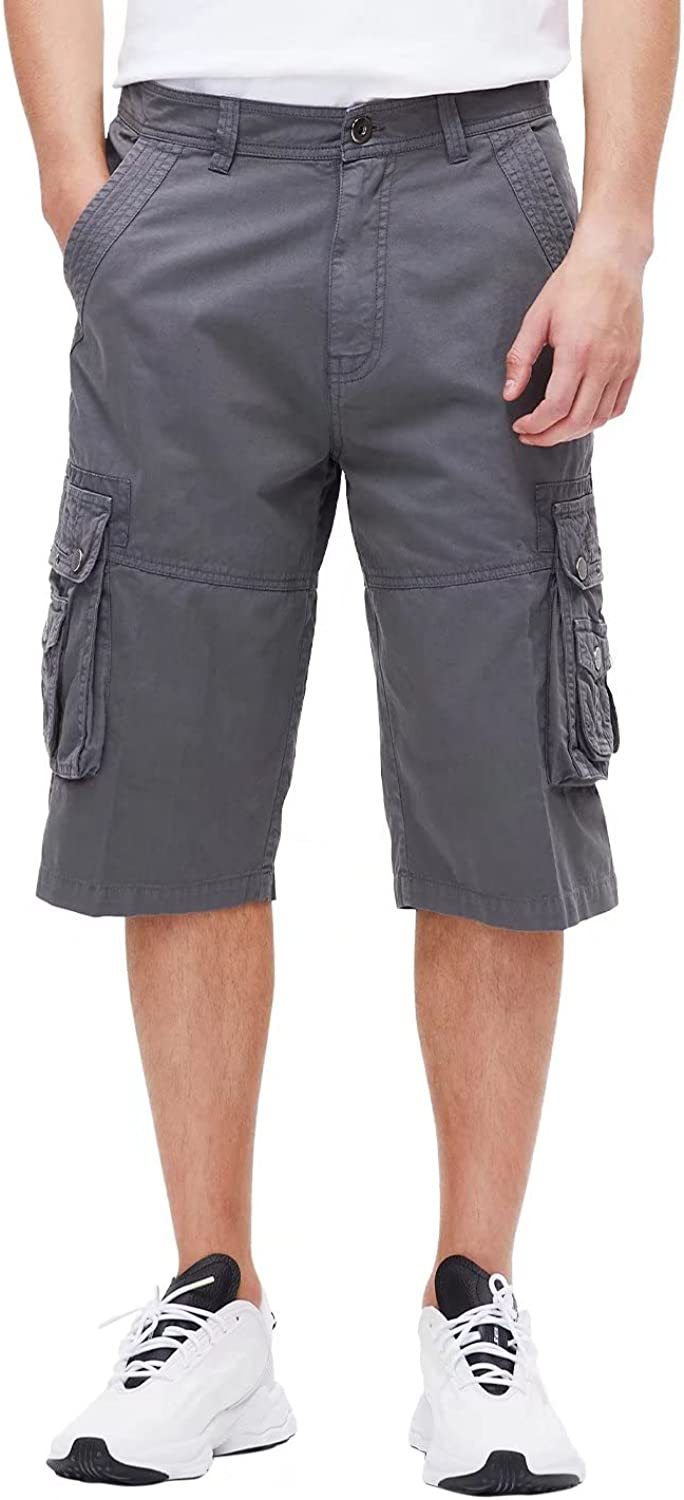 Multi Pocket Cotton Shorts-Waves And Trunks