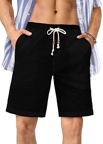 Adjustable Casual Summer Beach Shorts-Waves And Trunks