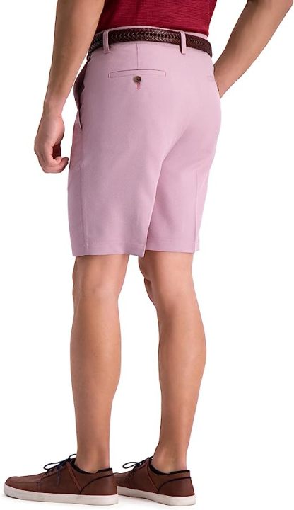 Casual Flat Front Shorts-Waves And Trunks