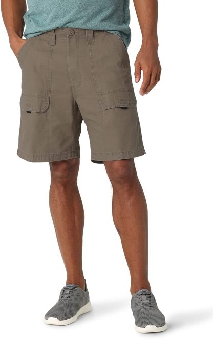 Elastane Adventure Canvas Hiker Shorts-Waves And Trunks