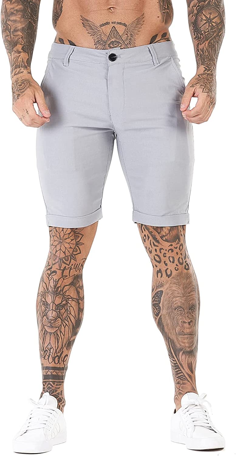 Stretch Chino Short Pants-Waves And Trunks