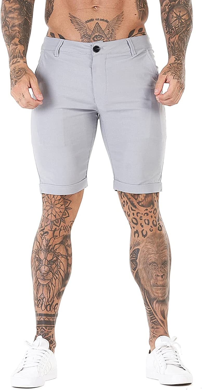 Stretch Chino Short Pants-Waves And Trunks
