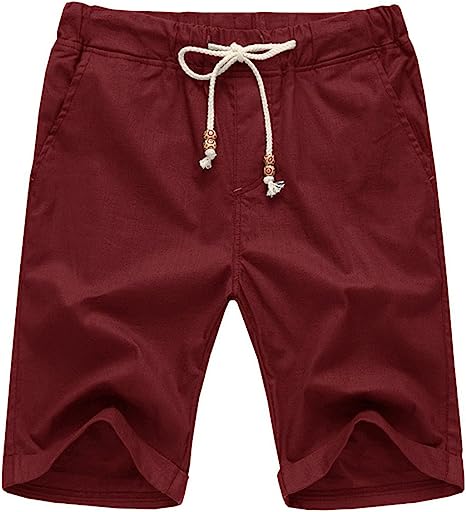 Casual Drawstring Closure Classic Fit Shorts-Waves And Trunks