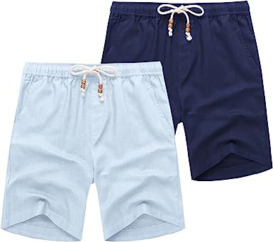 2 Pieces Summer Beach Shorts-Waves And Trunks