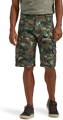 Zipper Closure Cargo Shorts-Waves And Trunks