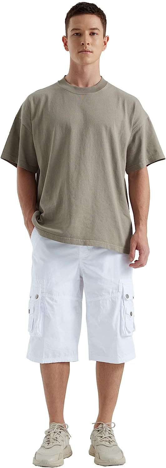Multi Pocket Cotton Shorts-Waves And Trunks