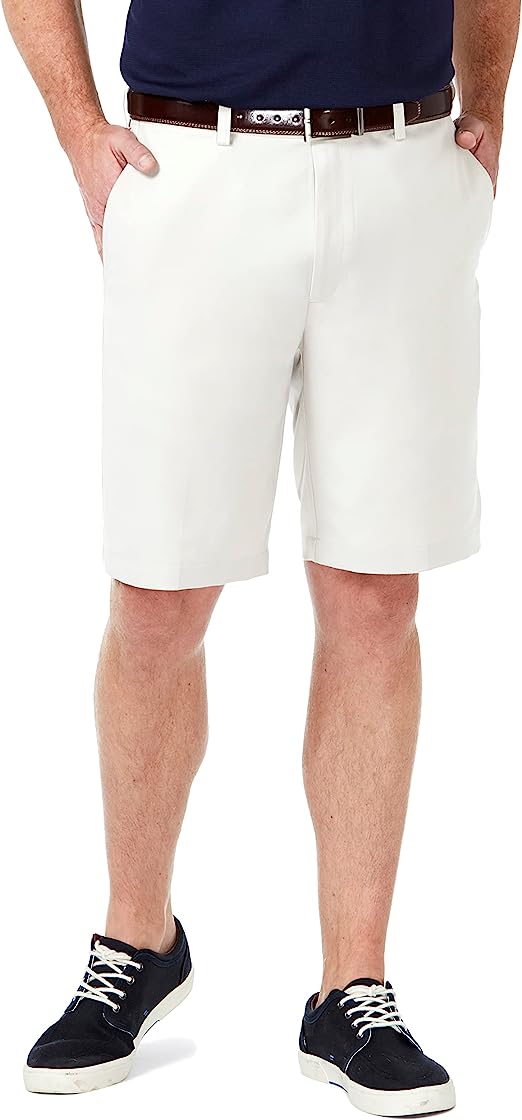 Casual Flat Front Shorts-Waves And Trunks