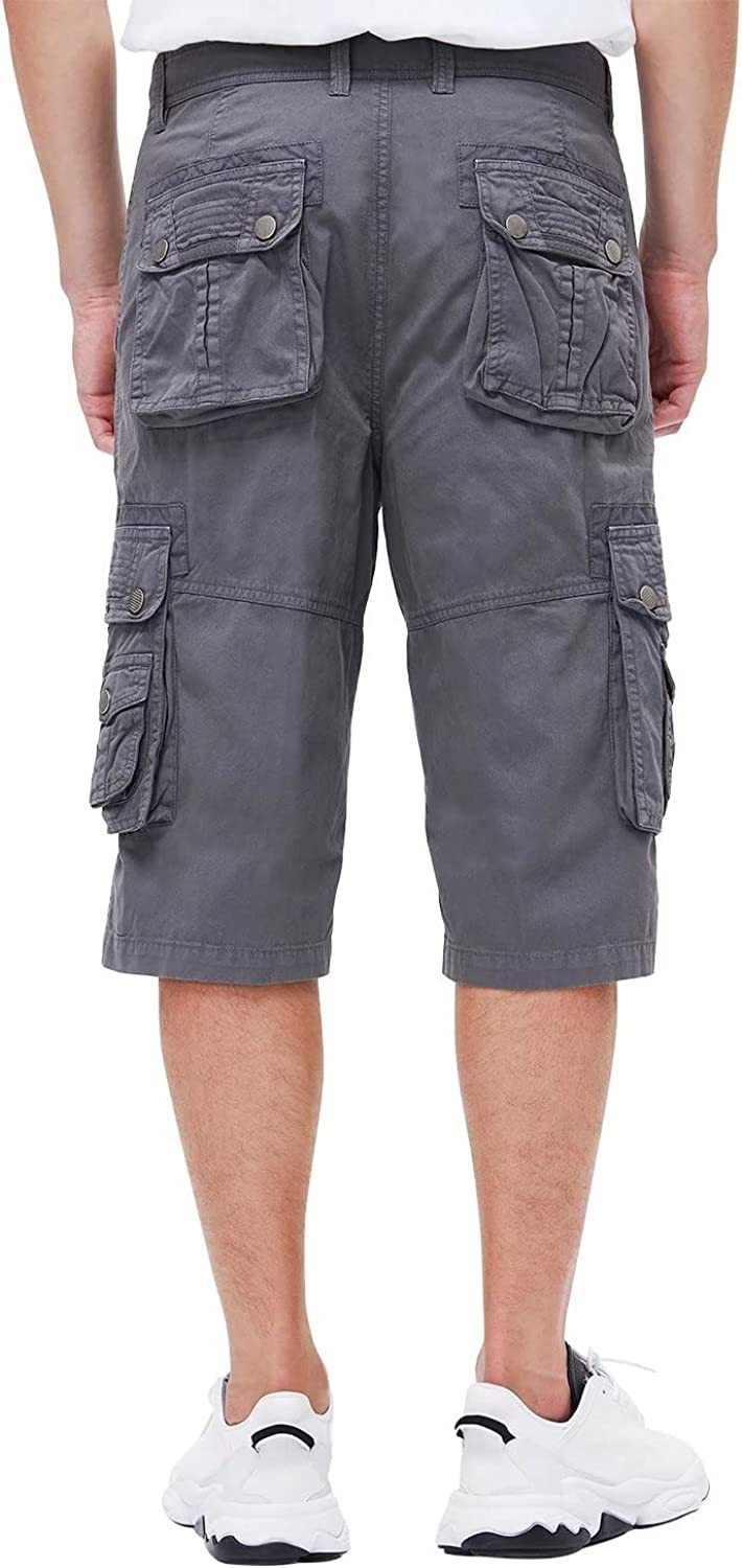 Multi Pocket Cotton Shorts-Waves And Trunks