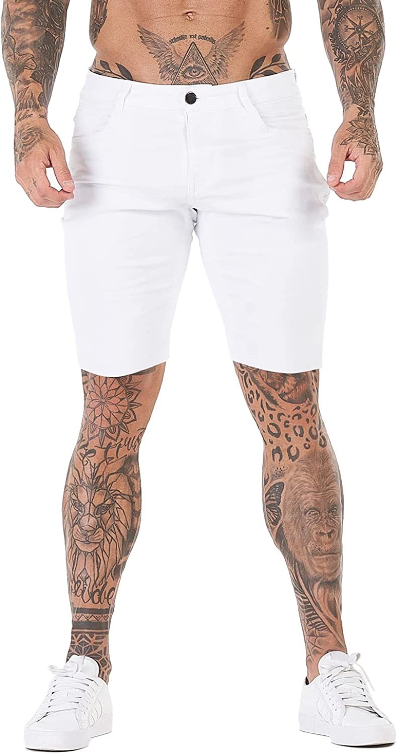 Stretch Chino Short Pants-Waves And Trunks