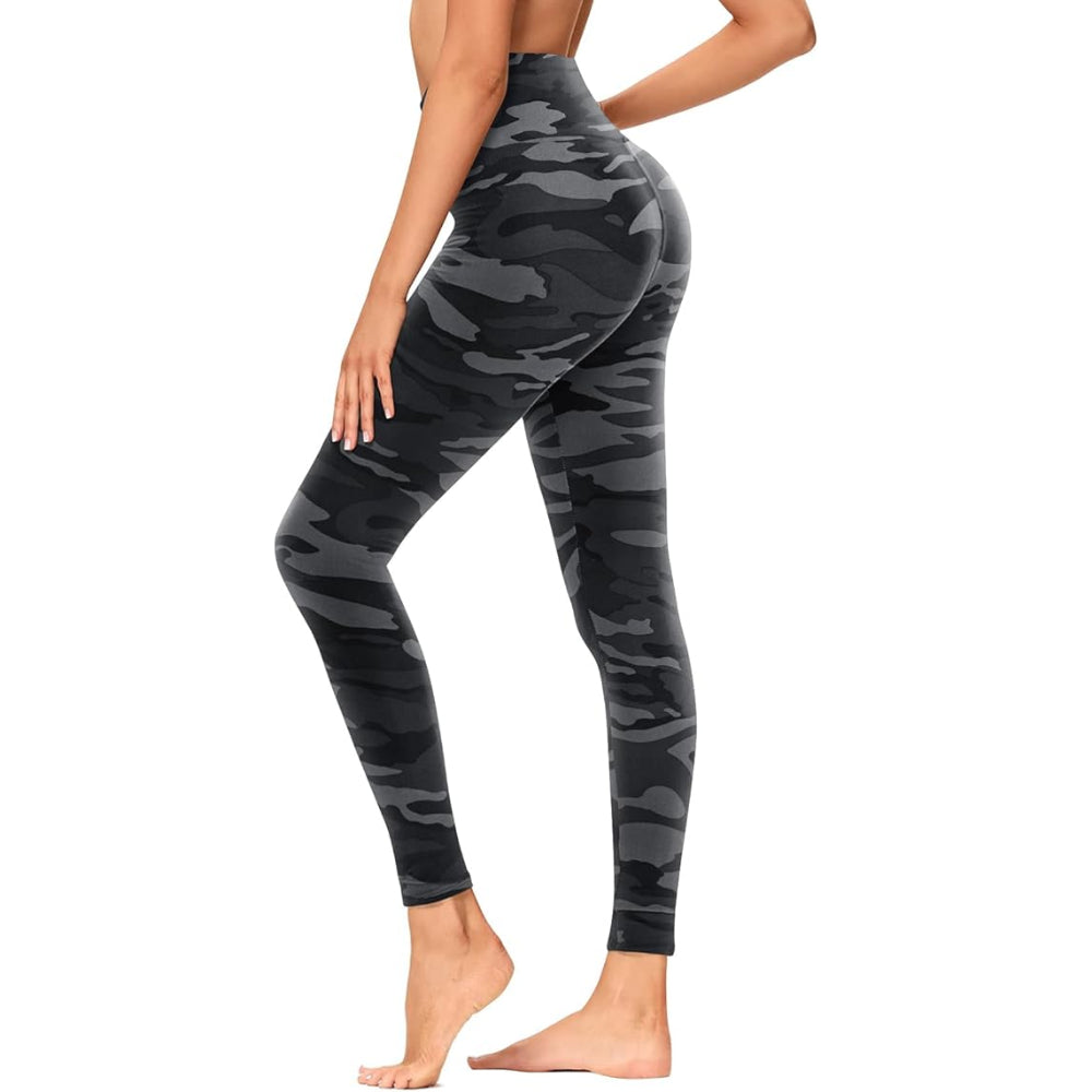 Fleece Lined Leggings For Cold Weather-Waves And Trunks
