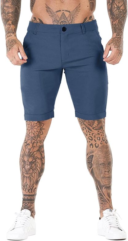 Stretch Chino Short Pants-Waves And Trunks