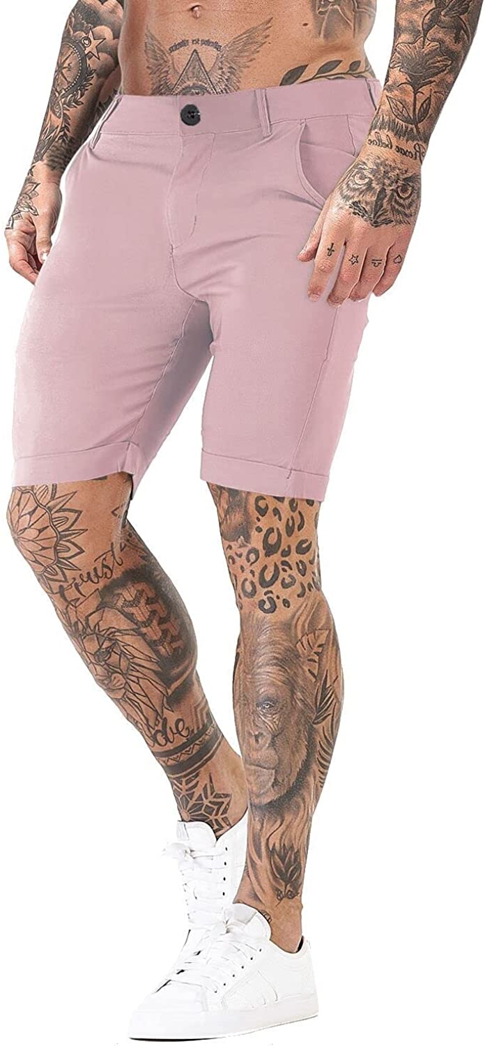 Stretch Chino Short Pants-Waves And Trunks