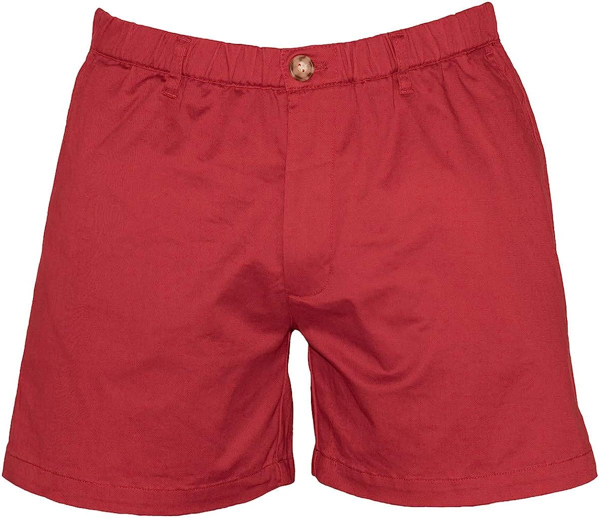4 Way Stretch Elastic Waist Shorts-Waves And Trunks