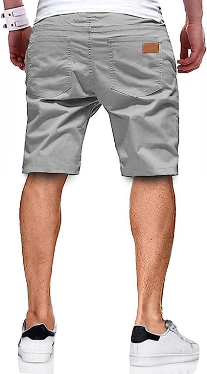 Casual Summer Drawstring Closure Beach Shorts-Waves And Trunks