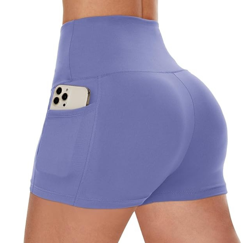 Seamless Compression Pocket Shorts – Flexible and Functional Fit-Waves And Trunks