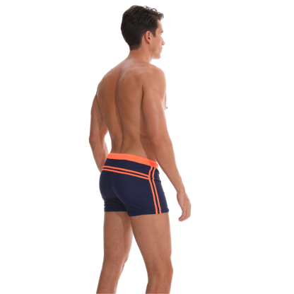 Navy Blue String Summer Brief-Waves And Trunks
