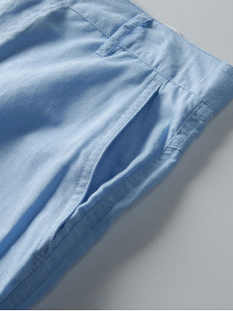 Comfortable Mid Length Shorts-Waves And Trunks