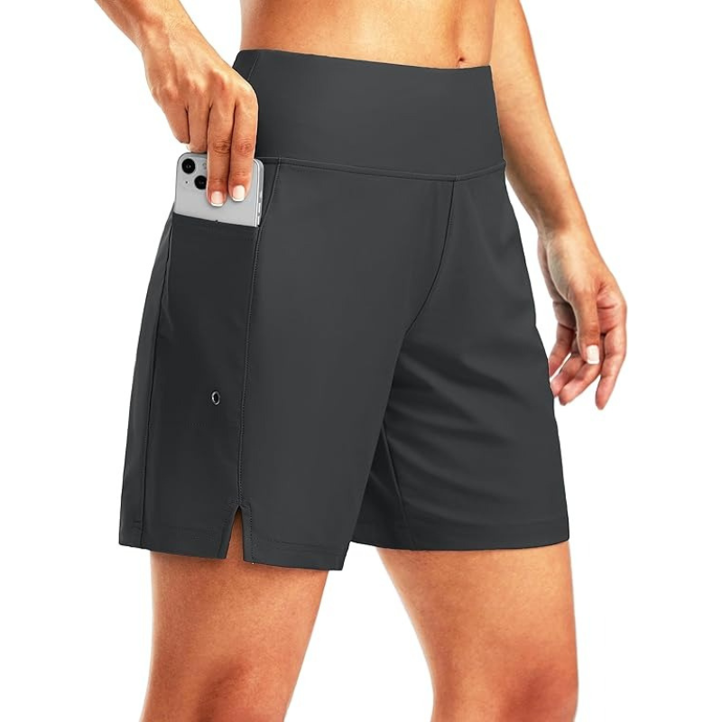 Swim Board Shorts Quick Dry with Liner and Functional Pockets-Waves And Trunks