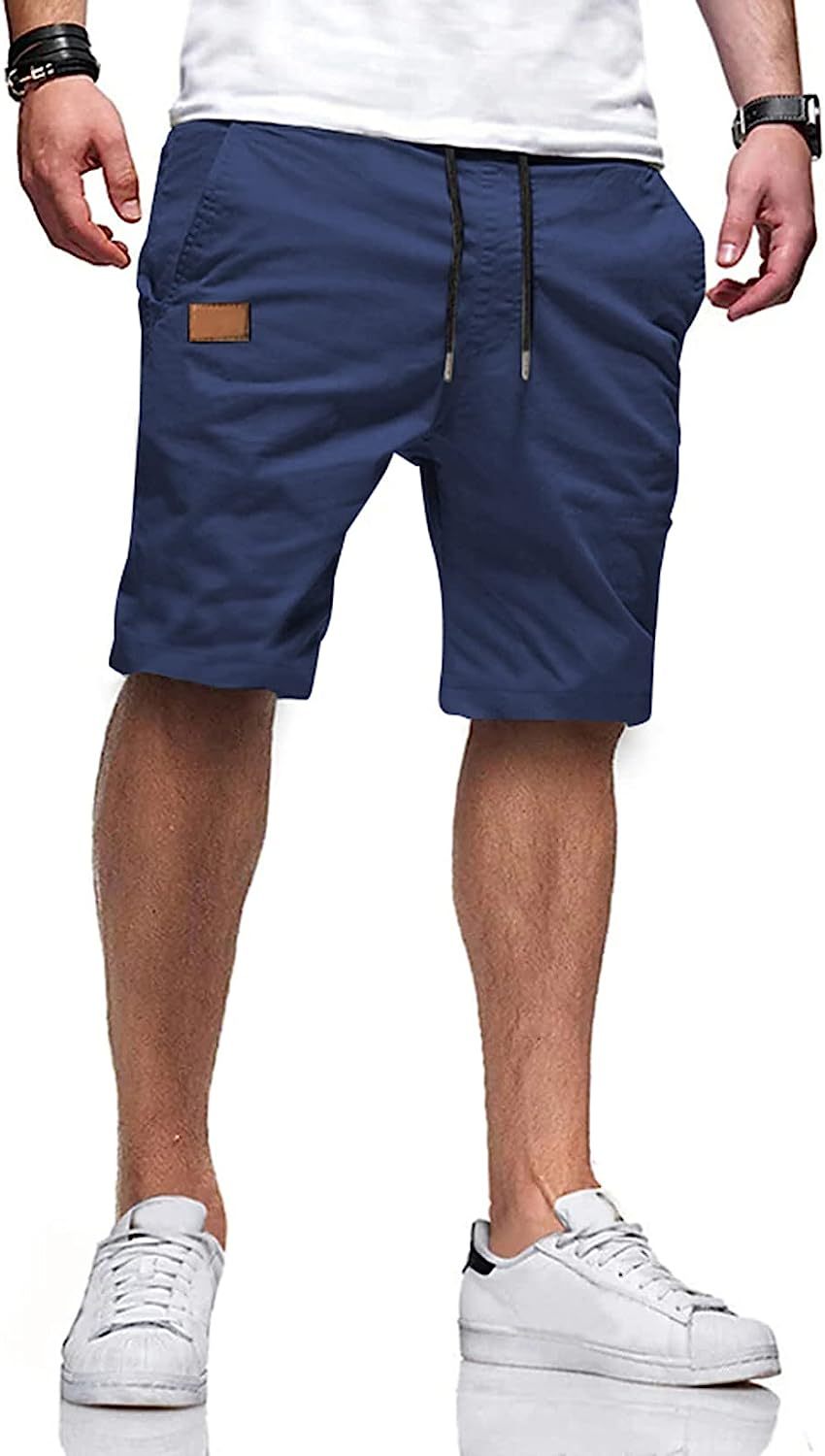 Breathable Comfort Drawstring Summer Shorts-Waves And Trunks
