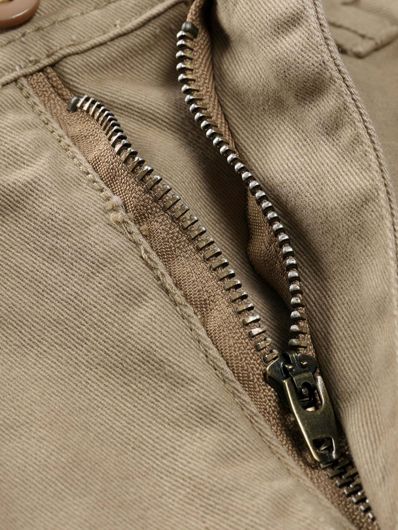 Plain Pattern Chino Shorts-Waves And Trunks