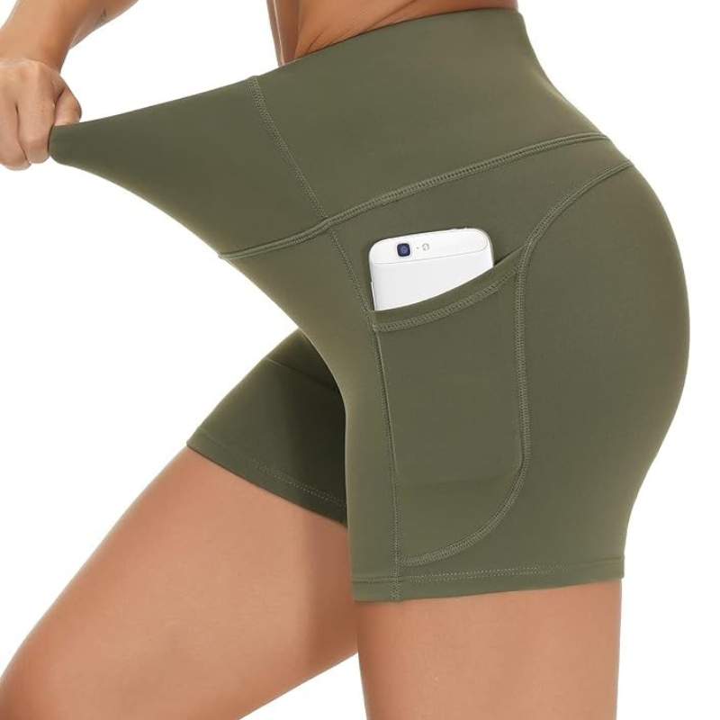 Pilates Workout Shorts – Deep Pocket for Comfort and Flexibility-Waves And Trunks