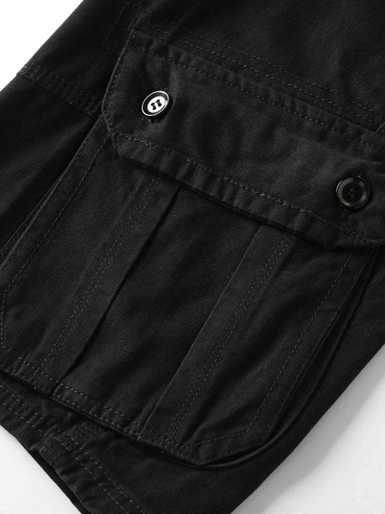 Comfortable Cargo Shorts With Pockets-Waves And Trunks