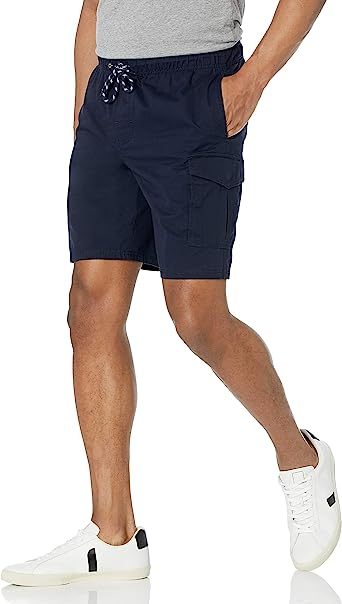 Elastic Waist Cargo Short-Waves And Trunks