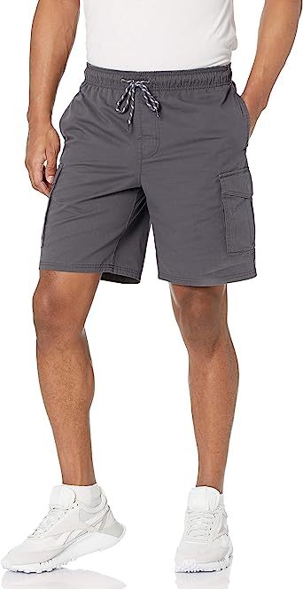 Elastic Waist Cargo Short-Waves And Trunks