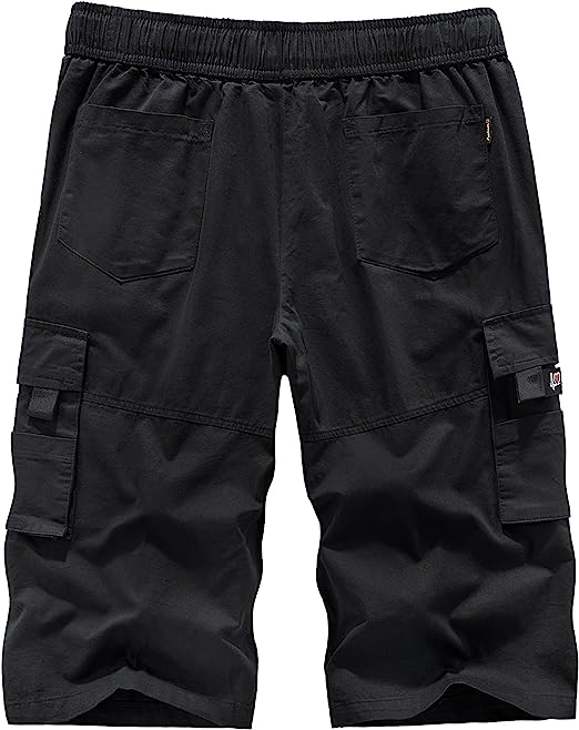 Summer Casual Elastic Shorts-Waves And Trunks
